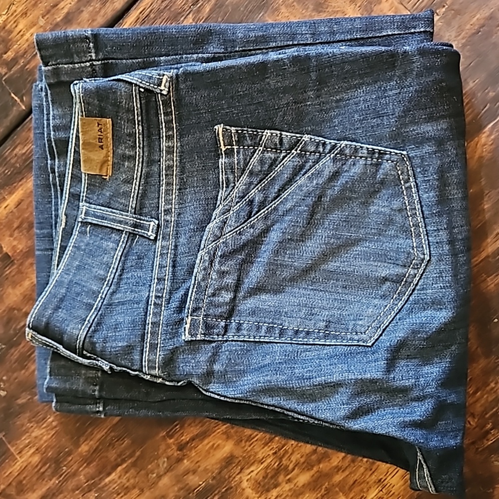 Ariat Women's Flare Jeans - Dark Blue